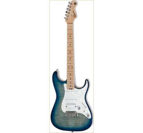 N Zaganin Modern ST Blueburst Guitar